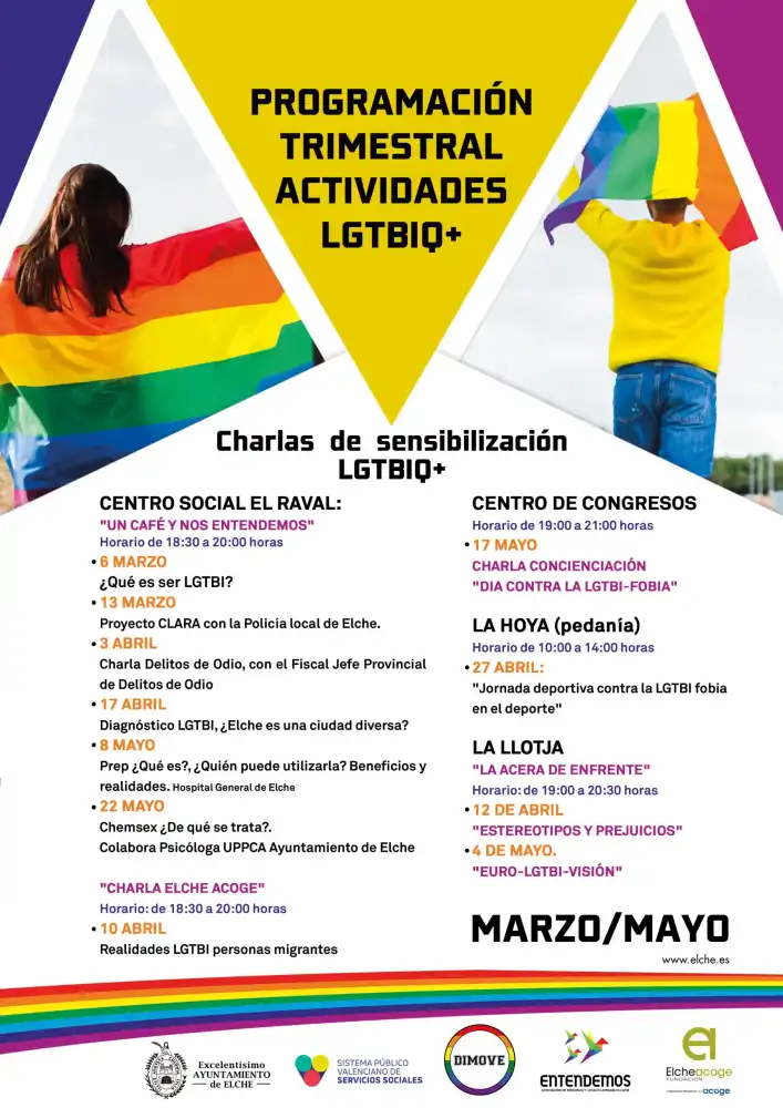 Actividades Lgtbiq+ Elche