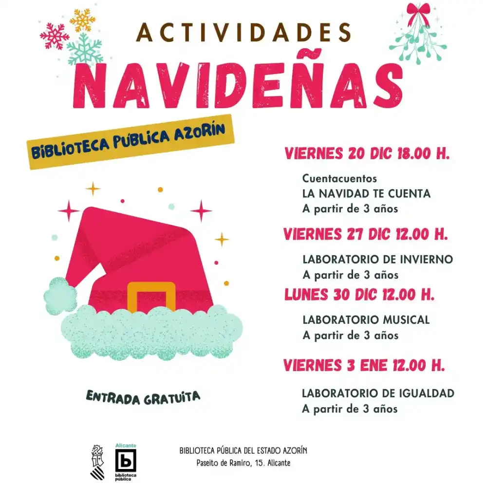 Actividades Navideñas en Alicante