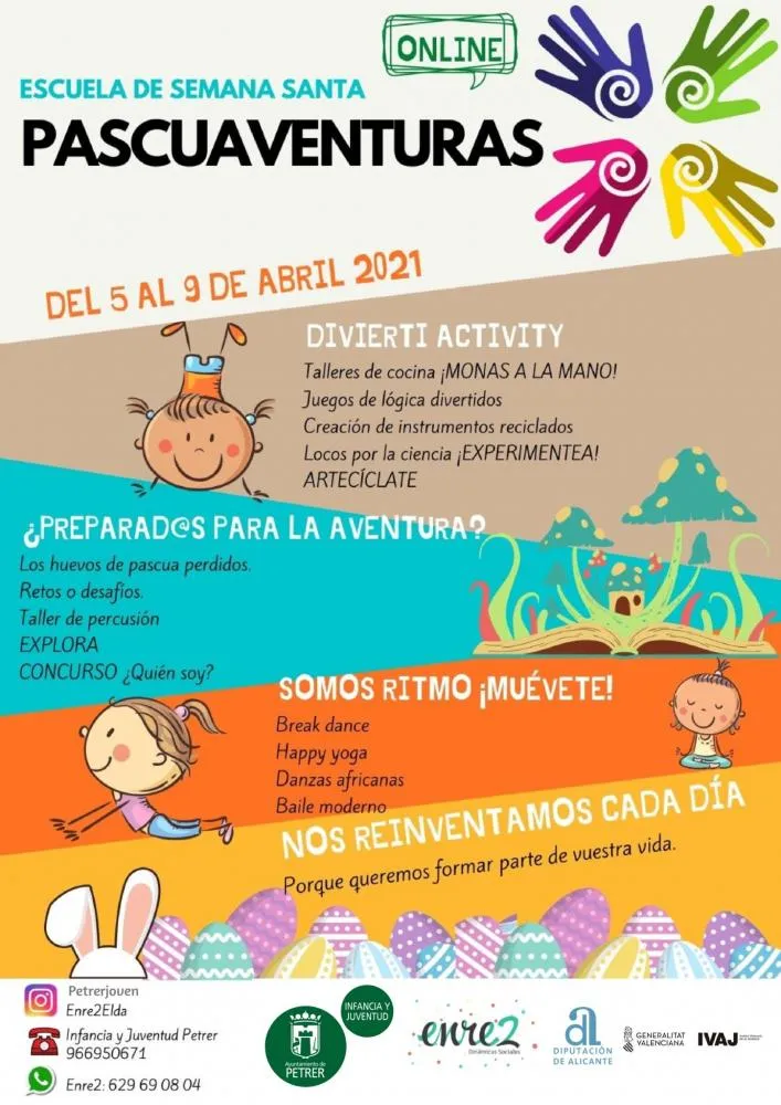 Actividades Petrer Pascua 2021