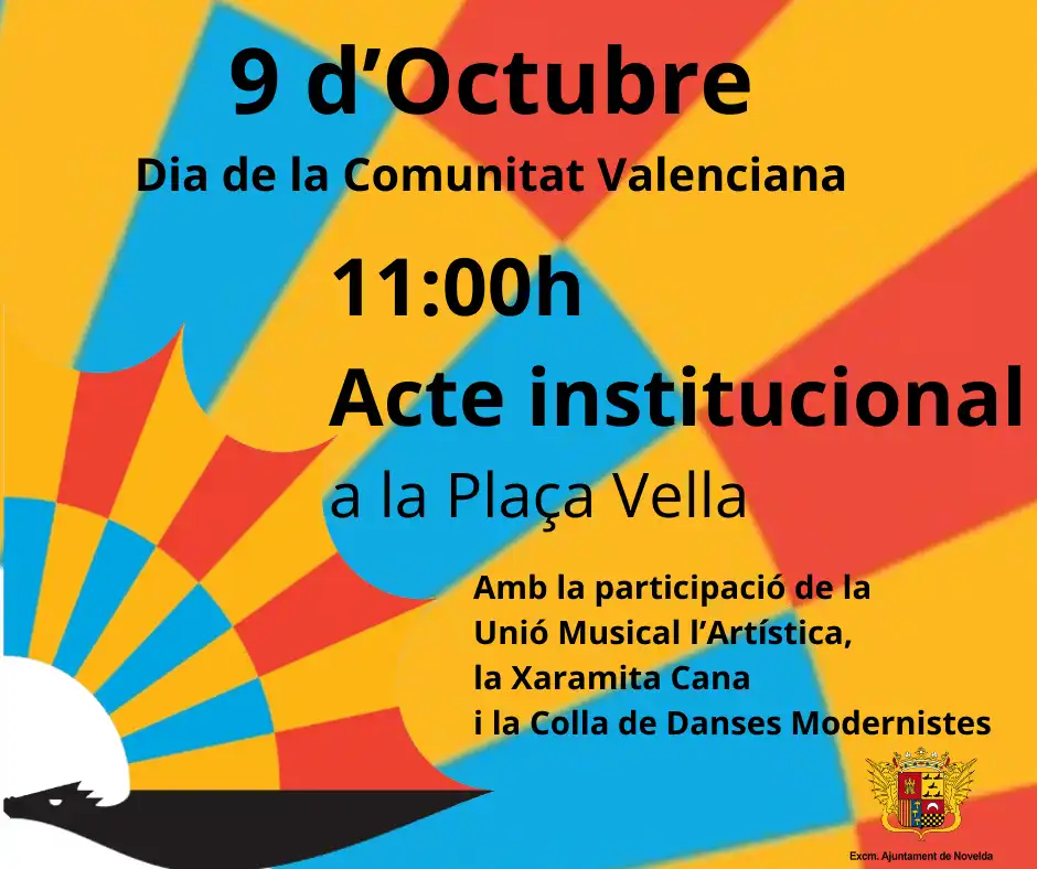 Acto Institucional 9 de Octubre Novelda 2024