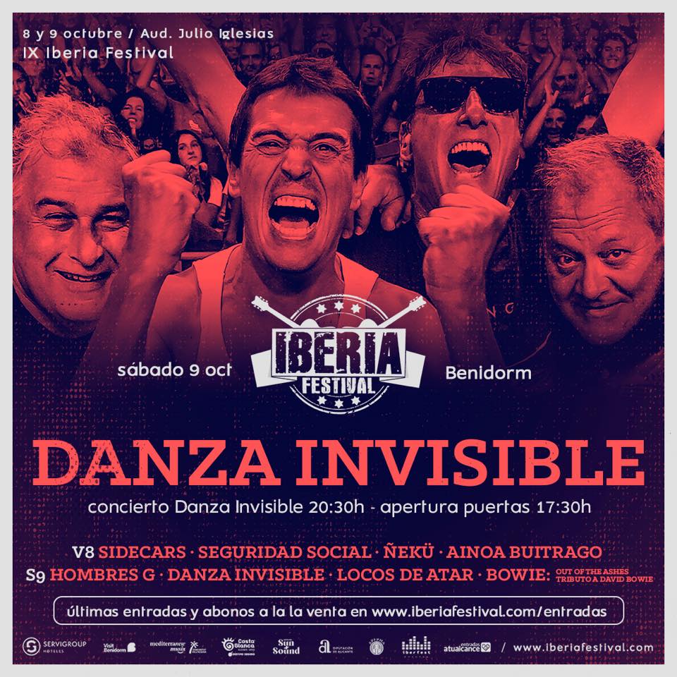 Actuación con Danza Invisible en Benidorm (Alicante)