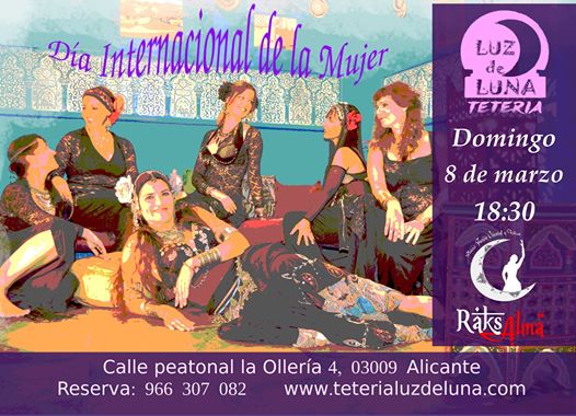 Actuación de danza "Día internacional de la Mujer" en Luz de Luna