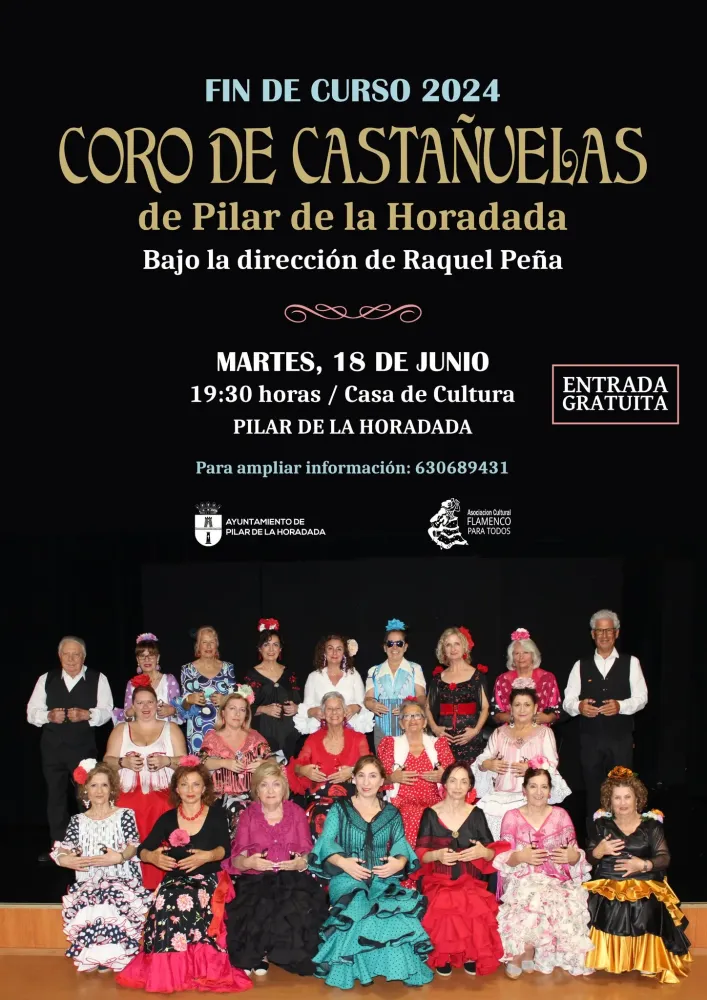 Actuación Fin de Curso del Coro de Castañuelas de Pilar de la Horadada