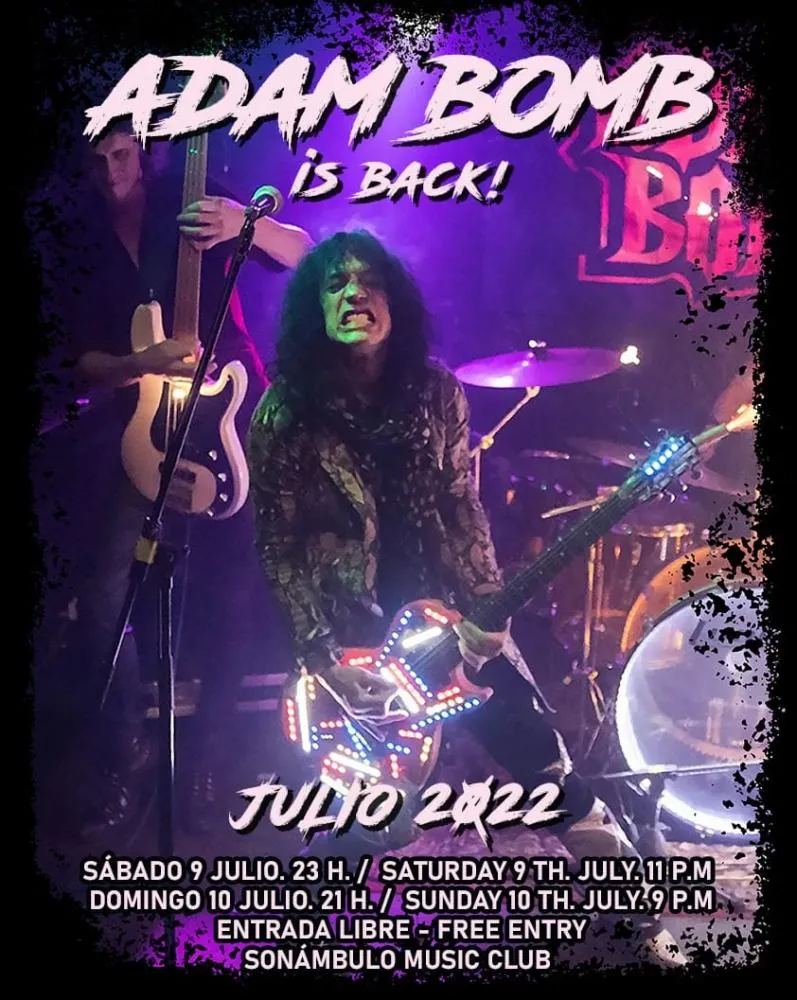 Adam Bomb is back!