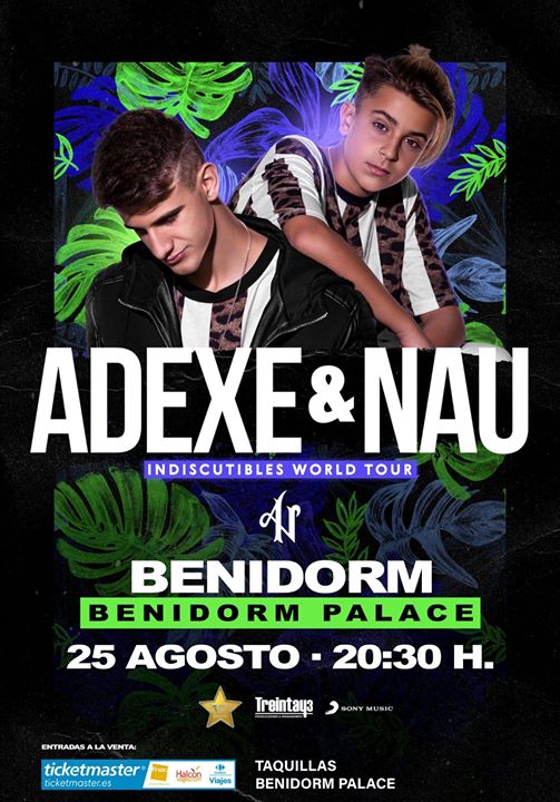 Adexe & Nau en concierto en Benidorm