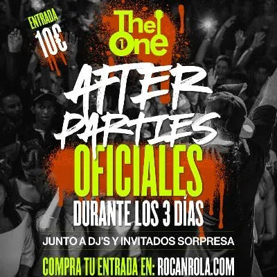 After Party - Rocanrola - Sala The One