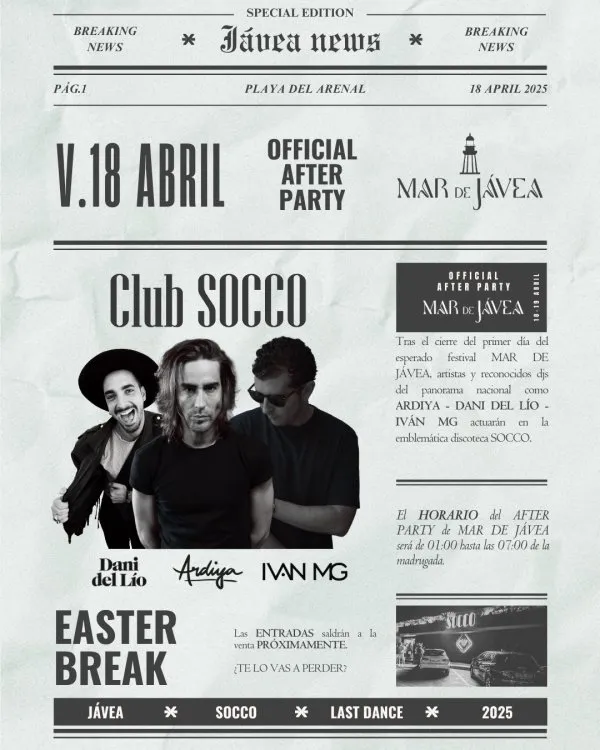 After Party Oficial Mar de Jávea
