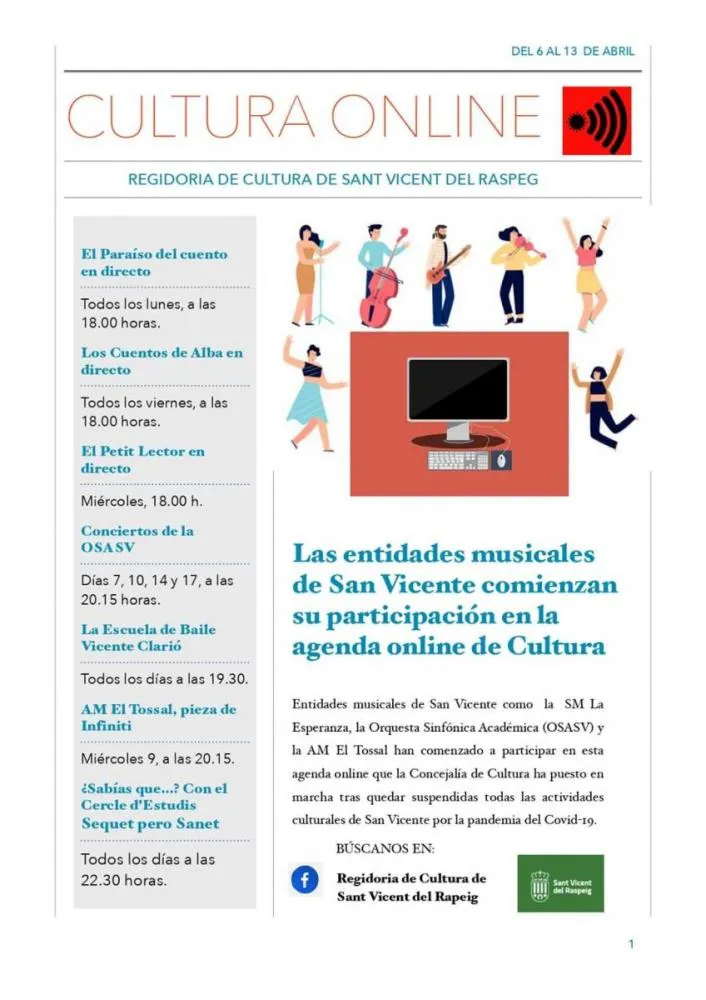 Agenda online San Vicente del Raspeig
