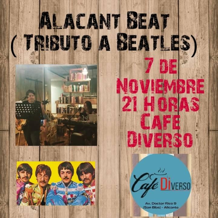 Alacant Beat: Tributo a los años 60 con canciones de Beatles y Brincos .