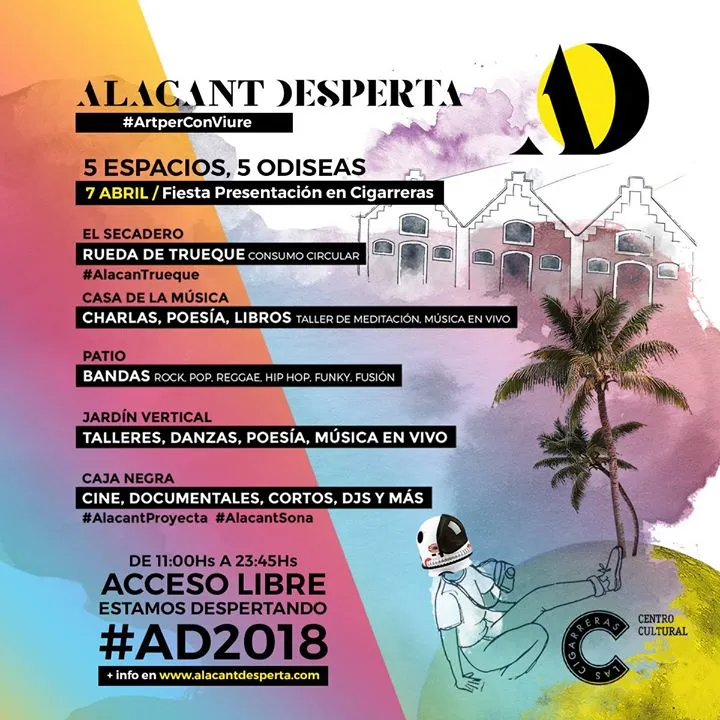 Alacant Desperta - La Fiesta presentación 2018