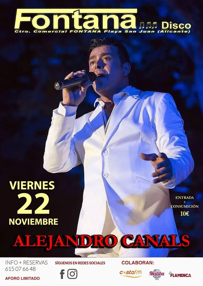 Alejandro Canals vuelve a Fontana Disco