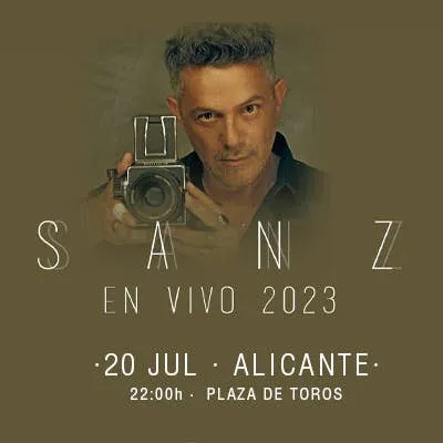 Alejandro Sanz - Sanz en Vivo 2023 - Alicante