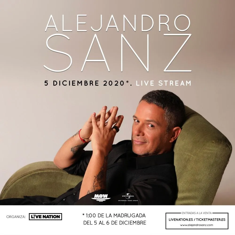 Alejandro Sanz Live Stream