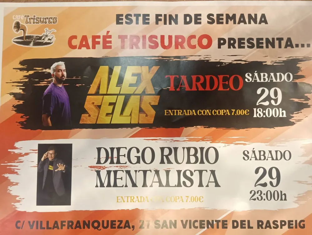 Alex Selas y Diego Rubio Mentalista