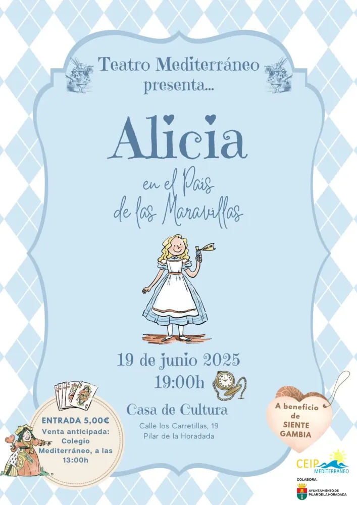 Alicia en el Pais de las Maravillas ► Teatro Mediterráneo