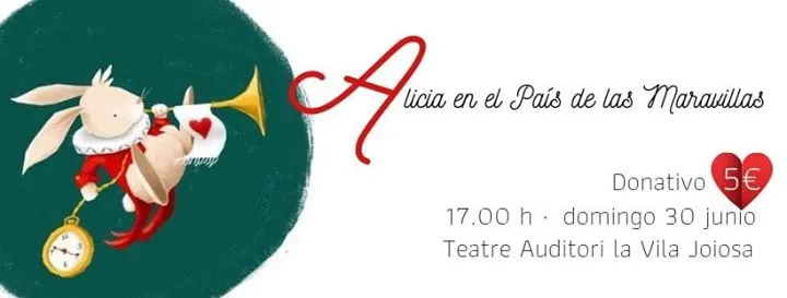 Alicia en el País de las Maravillas en Villajoyosa