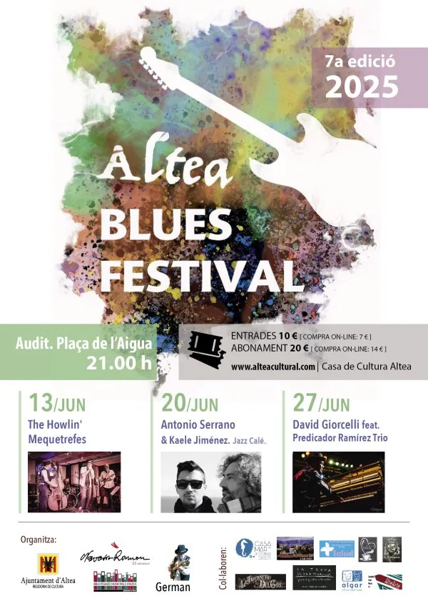 Altea Blues Festival 2025 ► The Howlin' Mequetrefes