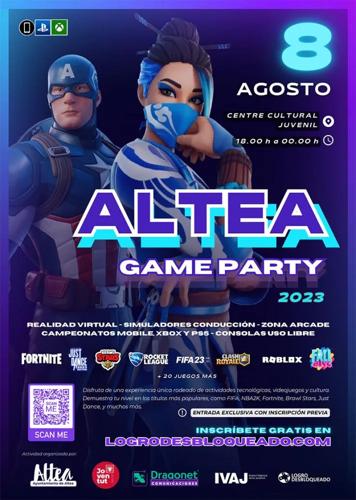 Altea Game Party 2023