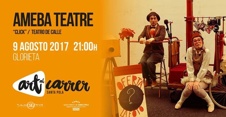 Ameba Teatre y su espectáculo "Click"