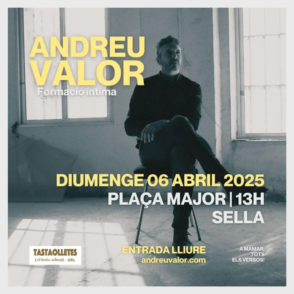 Andreu Valor "A mamar, tots els versos! , homenatge a Estellés