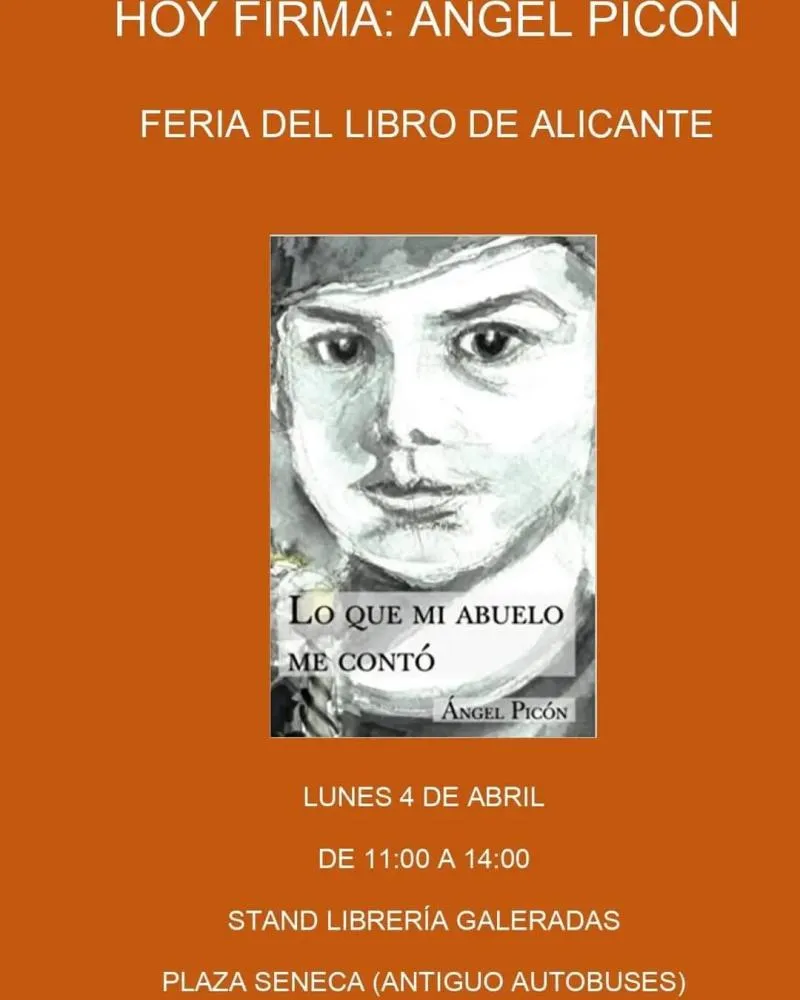 Angel Picón - Feria del Libro Alicante