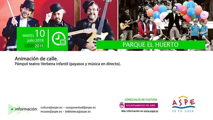 Animación de Calle. Pampol teatro