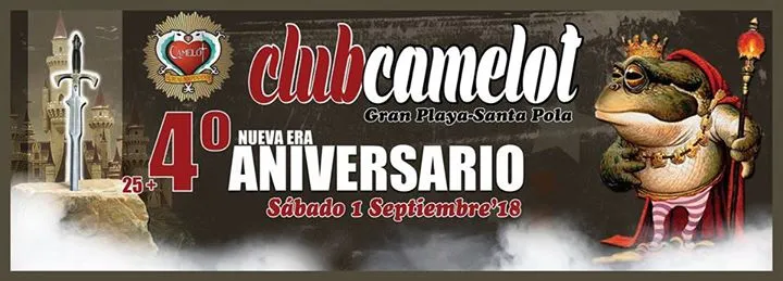 Aniversario 25 + 4 Camelot Santa Pola