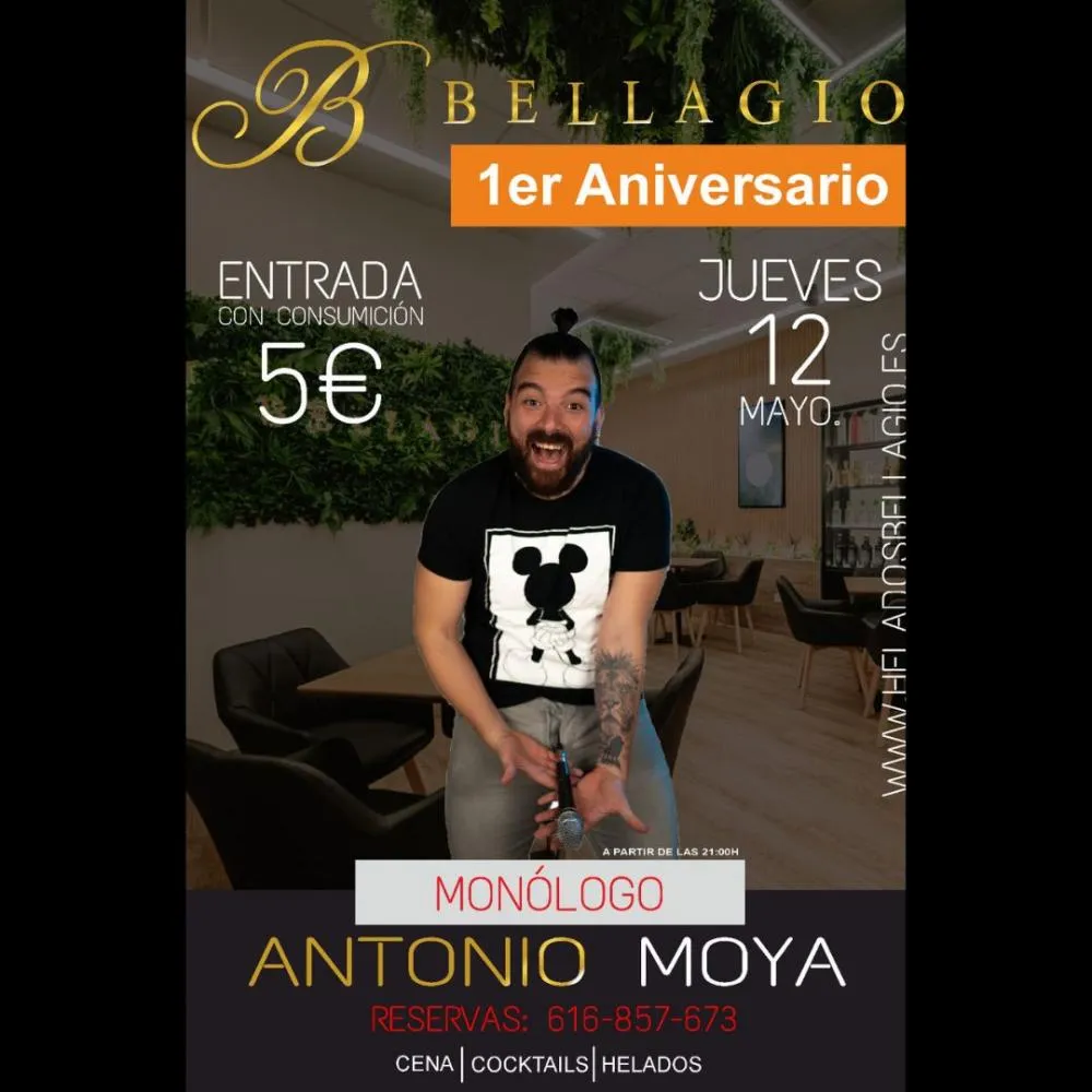 Aniversario Bellagio San Vicente con Antonio Moya
