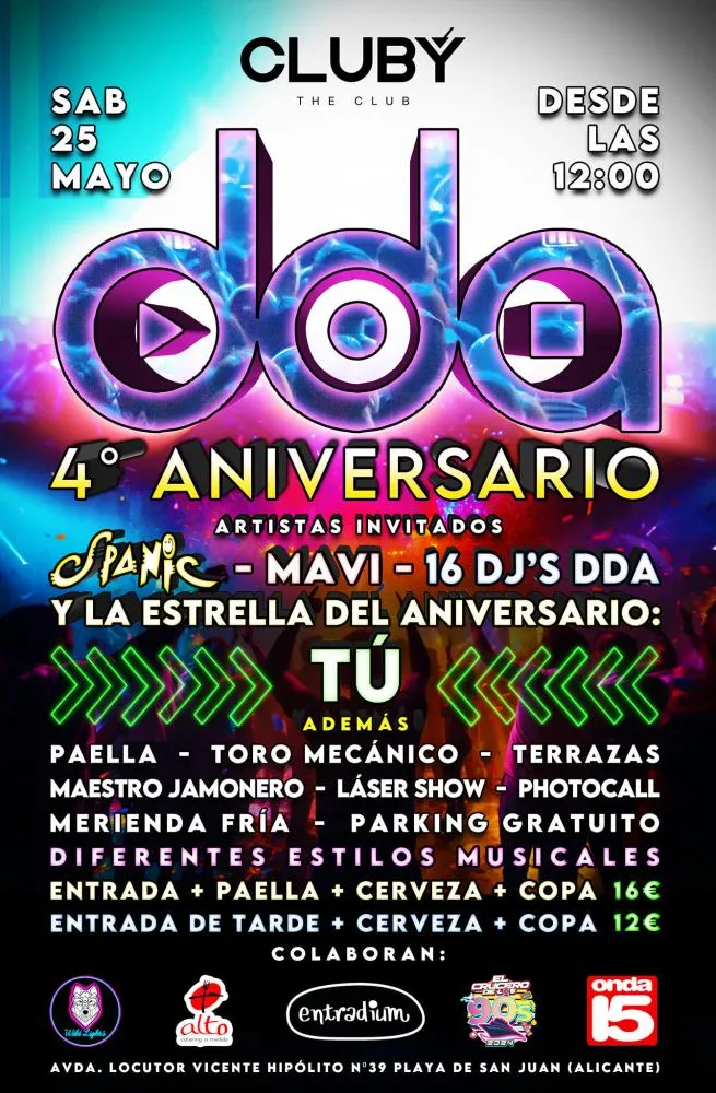 Aniversario DDA 2024 con la actuación de Spanic