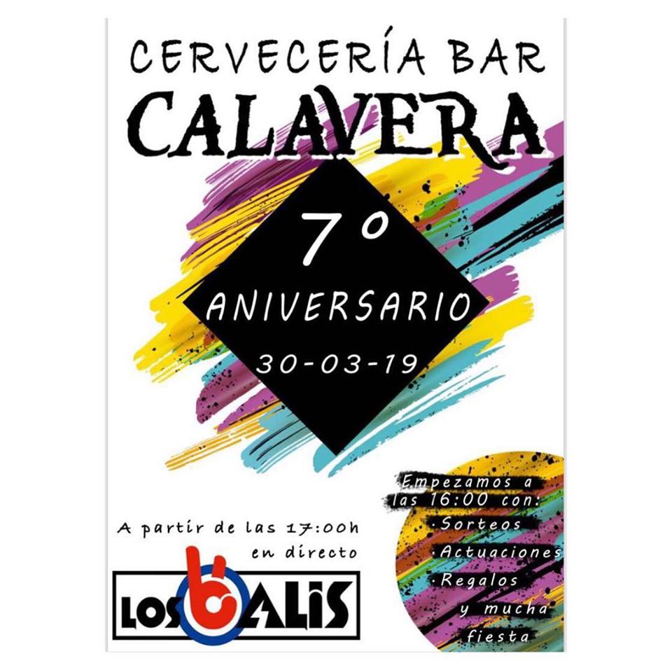 Aniversario de Cervecería Bar Calavera