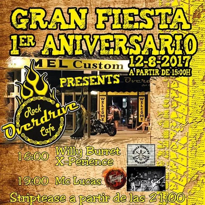 Aniversario Overdrive!