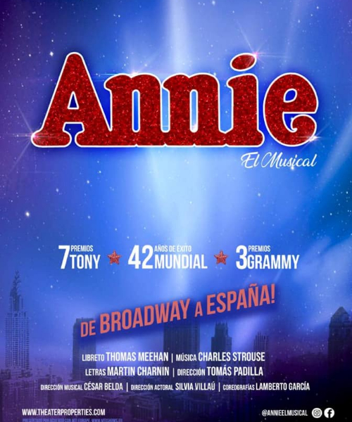 Annie el musical en Alicante 2021