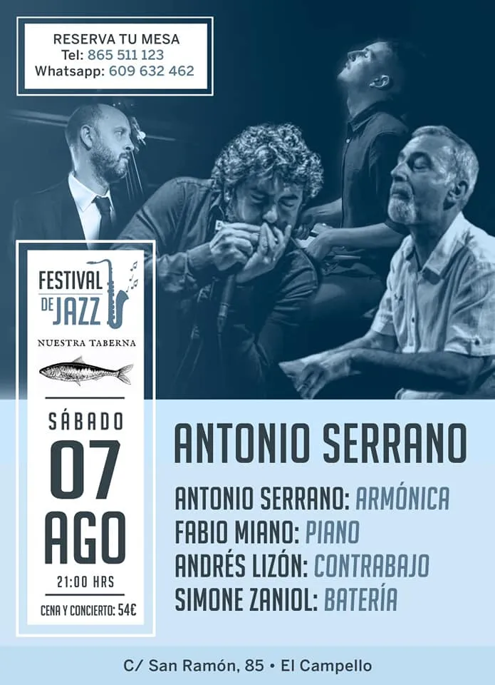 Antonio Serrano en concierto