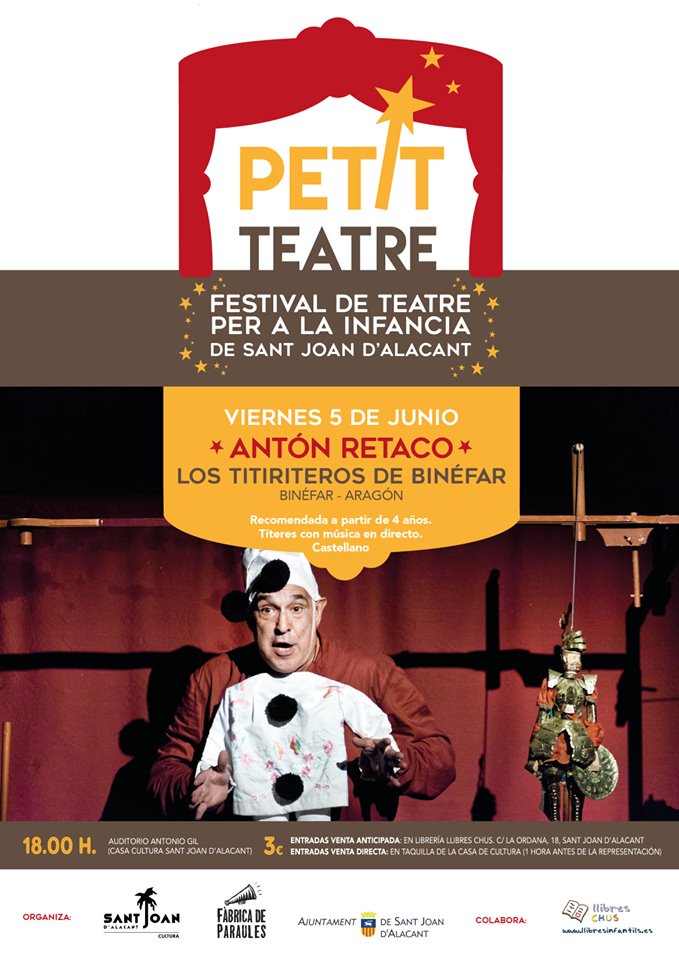 Antón Retaco - Los Titiriteros de Binéfar - Petit Teatre Sant Joan