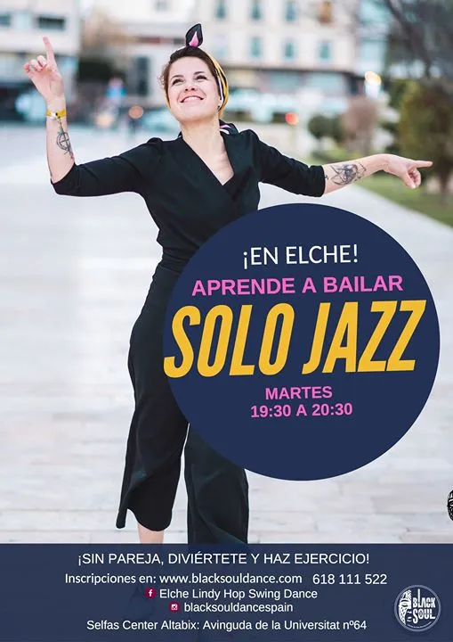 Aprende a bailar Solo Jazz en Elche