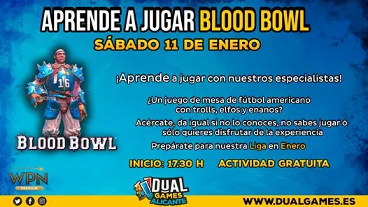 Aprende a jugar Blood Bowl