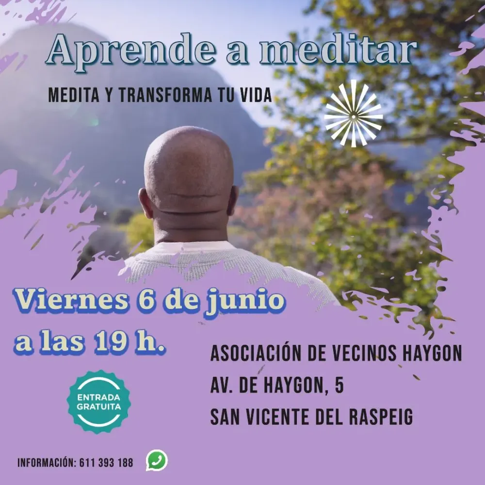 Aprende a meditar "Medita y transforma tú vida"