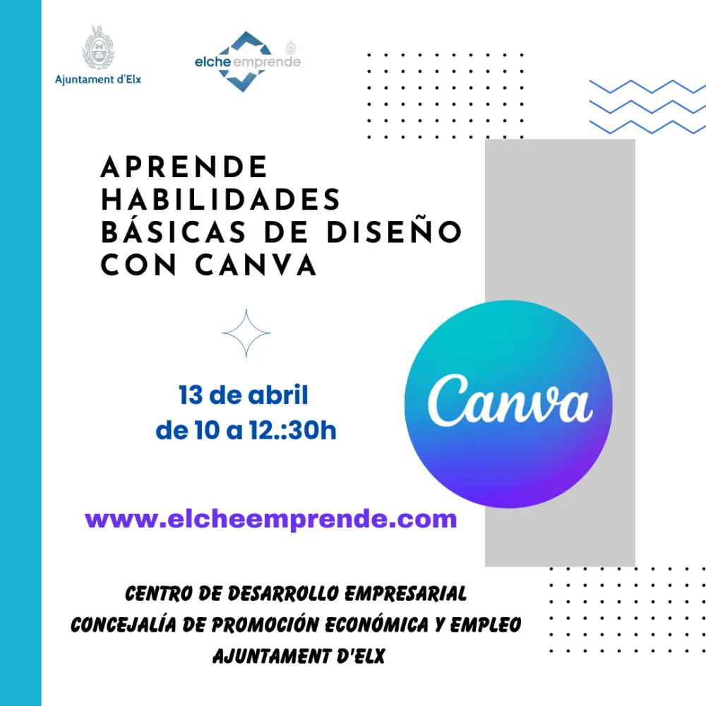 Aprende habilidades básicas de diseño con canva