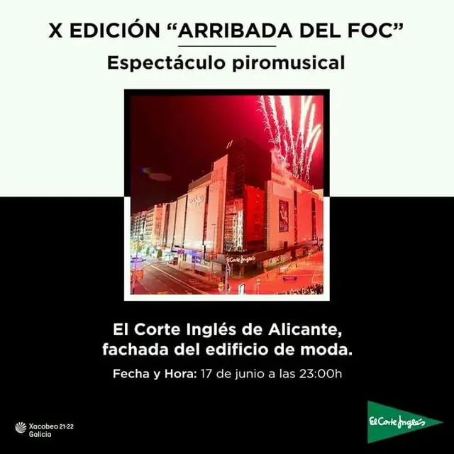 Arribada del Foc - Espectáculo Piromusical