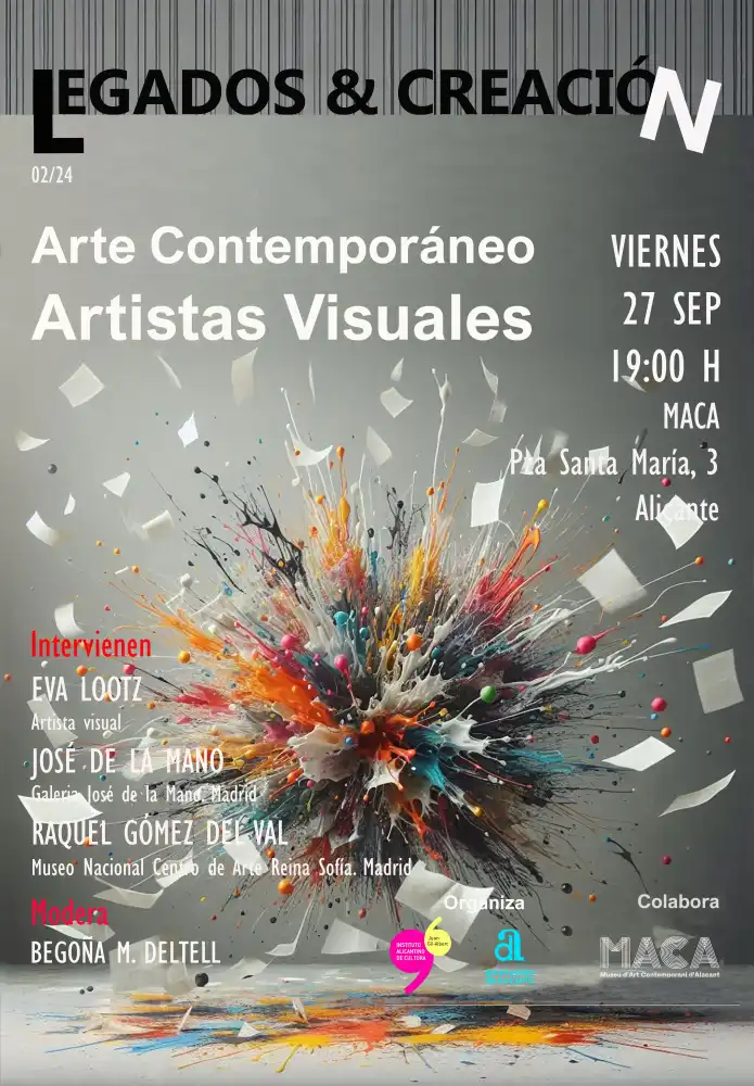 Arte Contemporáneo. Artistas Visuales - Legados y Creación, bajo el título