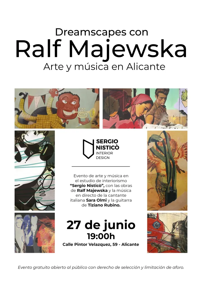 Arte y música en Alicante - Dreamscapes con Ralf Majewska