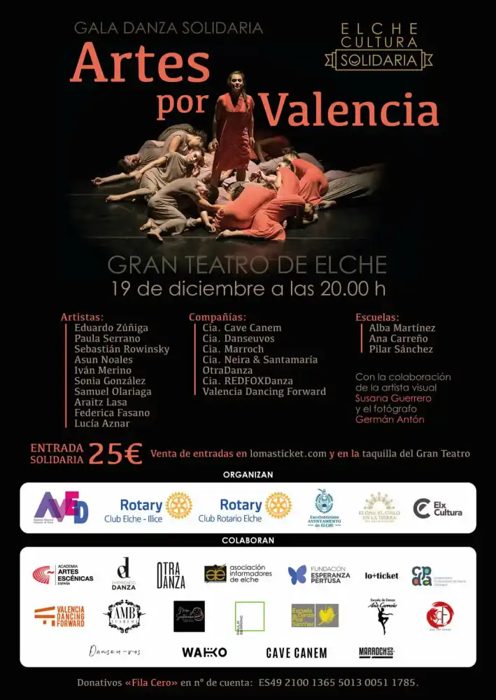 Artes por Valencia - Gala Danza Solidaria