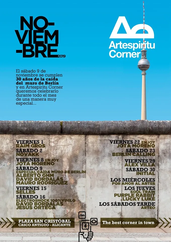 Artespiritu Corner - Agenda Noviembre 2019