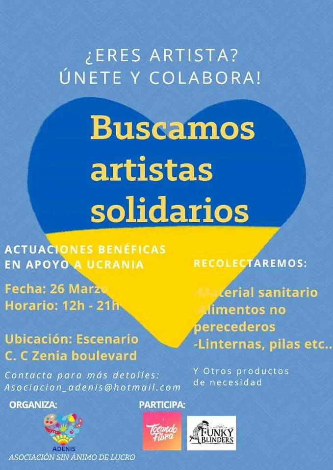 Artistas solidarios
