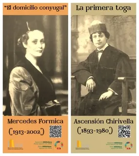 Ascensión Chirivella y Mercedes Formica, Abogadas
