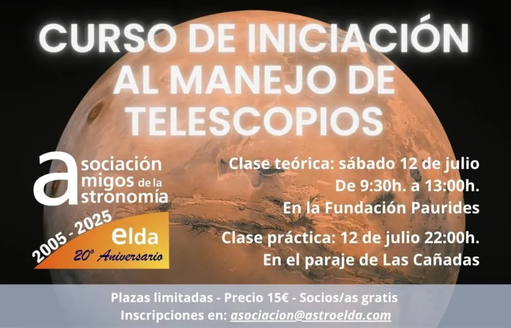 Astronomía. Curso de iniciación al uso de telescopios