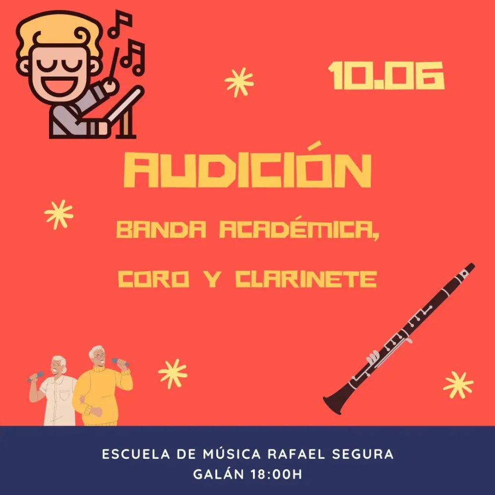 Audición Banda Acadénica Coro y Clarinete