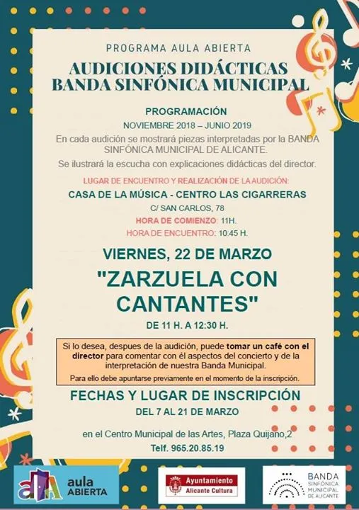 Audición de la Banda Sinfónica Municipal
