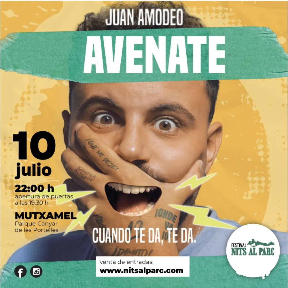 Avenate - Juan Amodeo ► Nits Al Parc Mutxamel 2024
