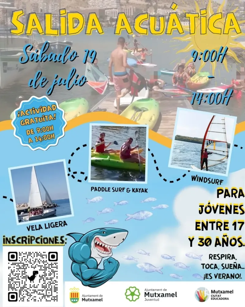 Aventura acuática en Mutxamel